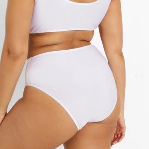 High waisted bikini bottom